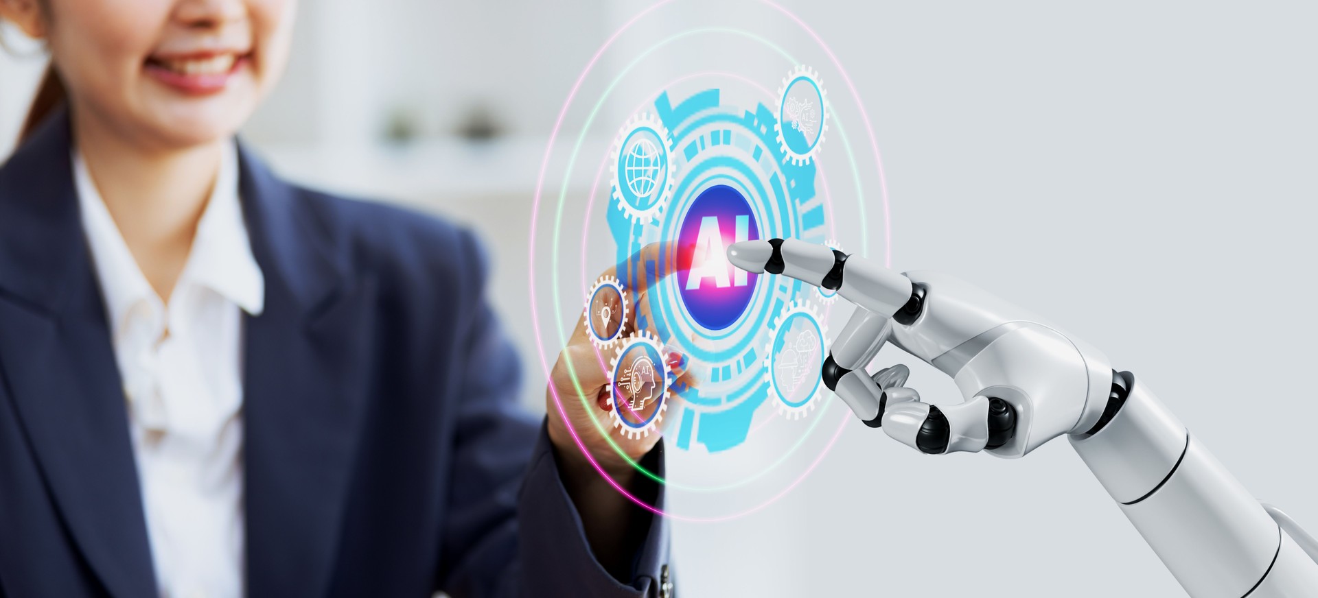 AI-powered sales pipeline showing lead capture, enrichment, scoring, CRM entry, and automated follow-up emails.